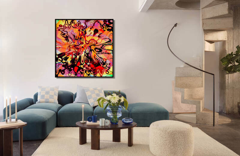 Magma  150 dpi  100x100 cm