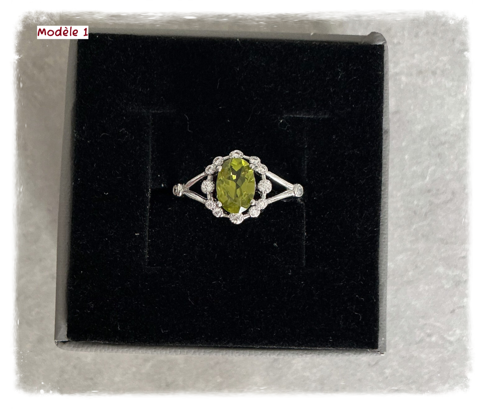 Bagues ajustables PERIDOT