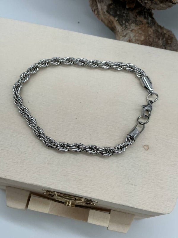Bracelets en acier inoxydable