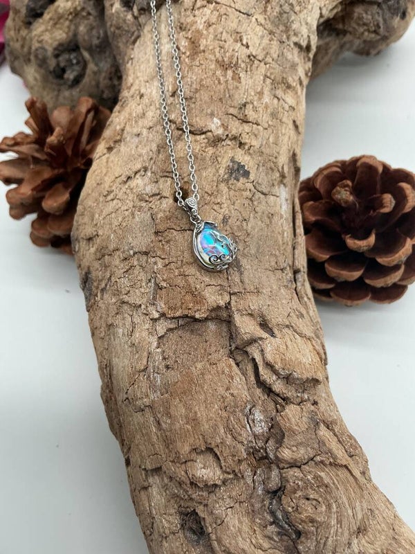Pendentif goutte en pierre de lune