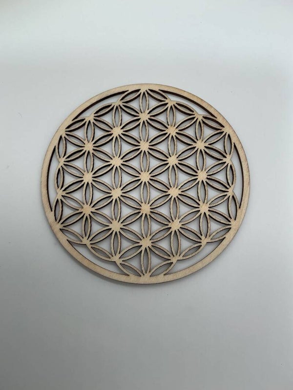 Fleur de vie en bois