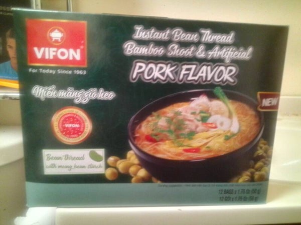 Instant Bean Thread Bamboo shoots And Artificial