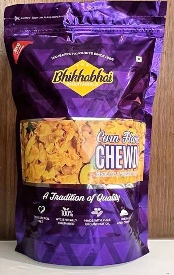 BHIKHABHAI CORN FLAKES CHEWDO 250 G
