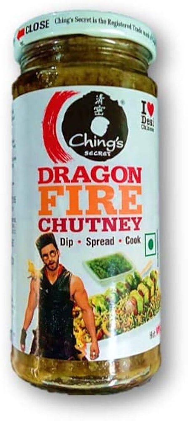 CHINGS DRAGON FIRE CHUTNEY SAUCE 250 g