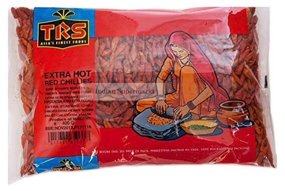 TRS WHOLE CHILLI EX HOT 400 g