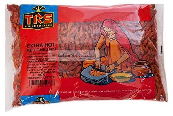 TRS WHOLE CHILLI EX HOT 400 g