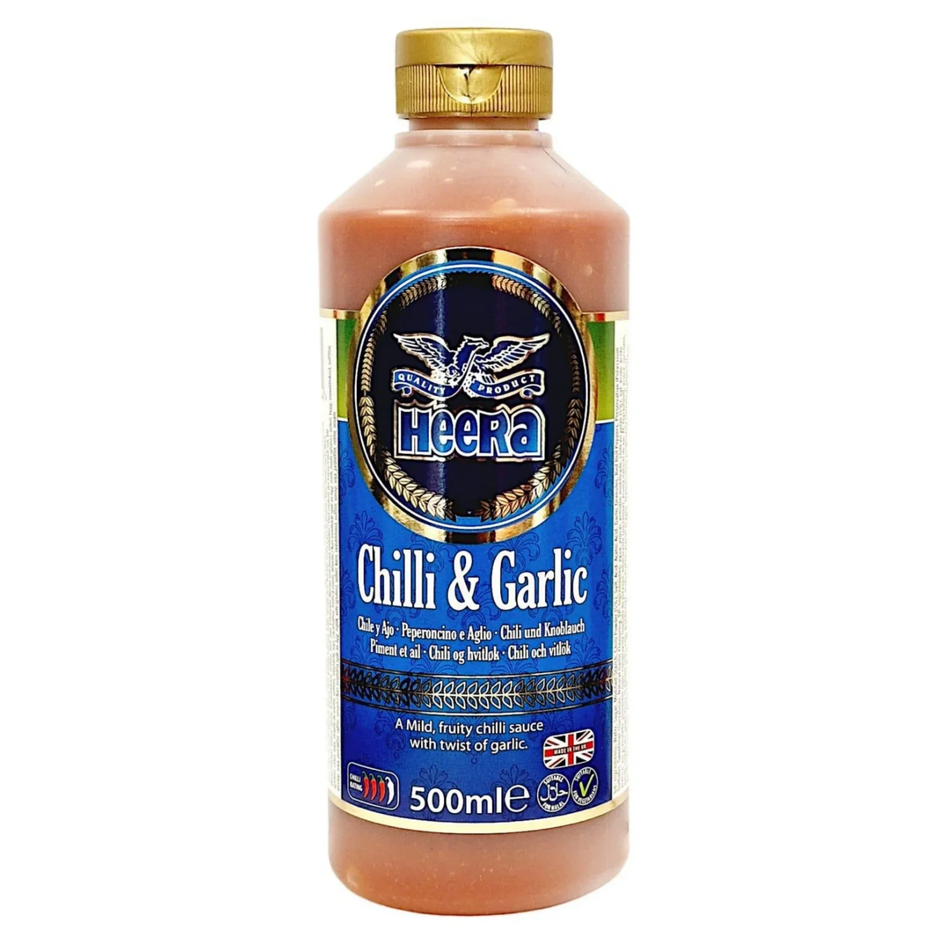 HEERA CHILLI & GARLIC SAUCE 500 ml