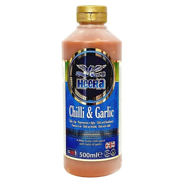HEERA CHILLI & GARLIC SAUCE 500 ml