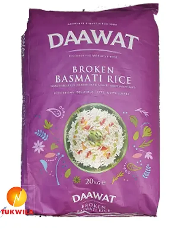 DAAWAT BROKEN BASMATI RICE 20 kg