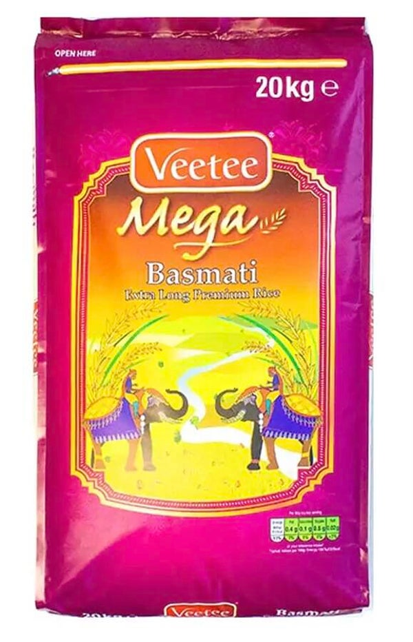 VEETE MEGA BASMATI EX LONG 20 kg