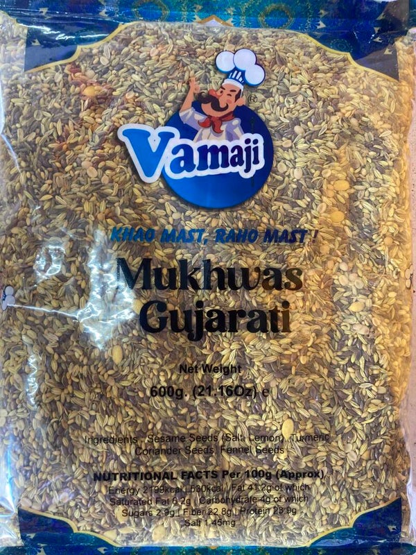 VAMAJI MUKHWAS GUJARATI 600 g