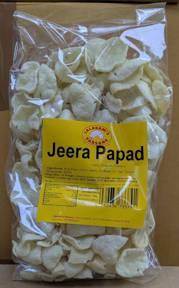 JALARAM JEERA PAPAD 200 g