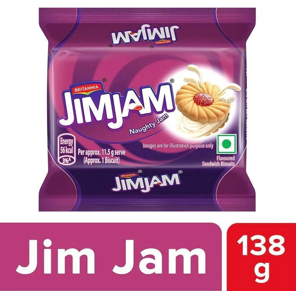 BRITANNIA JIM JAM 138 g