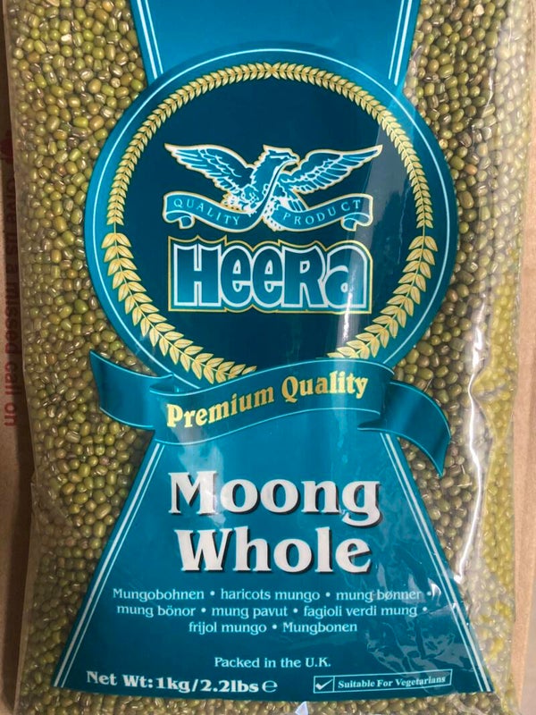 MOONG WHOLE 1 kg
