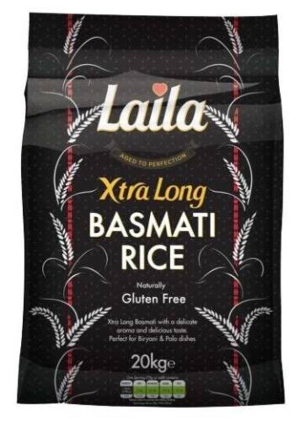 LAILA BASMATI RICE EX LONG 20 kg
