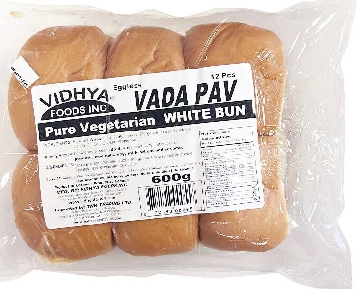 VIDHYA VADA PAV BUN 12 PIÈCES