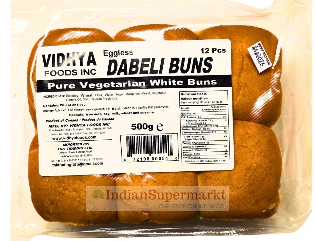 VIDHYA DABELI BUN 12 PIÈCES