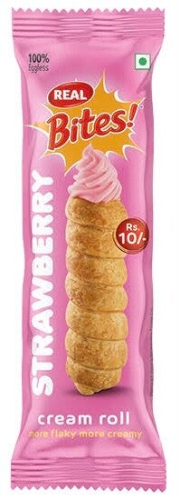 RÉAL CREAM ROLL STARWBERY