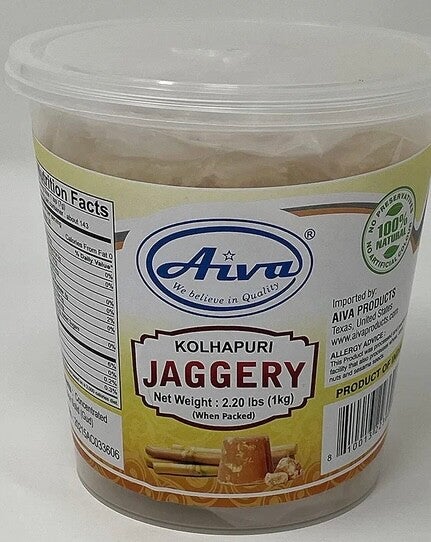 AIVA PATEL KOLHAPURI JAGGERY GOOR 1 KG