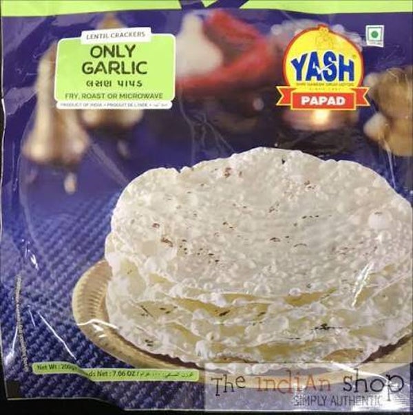 YASH GARLICK PAPAD 200 G