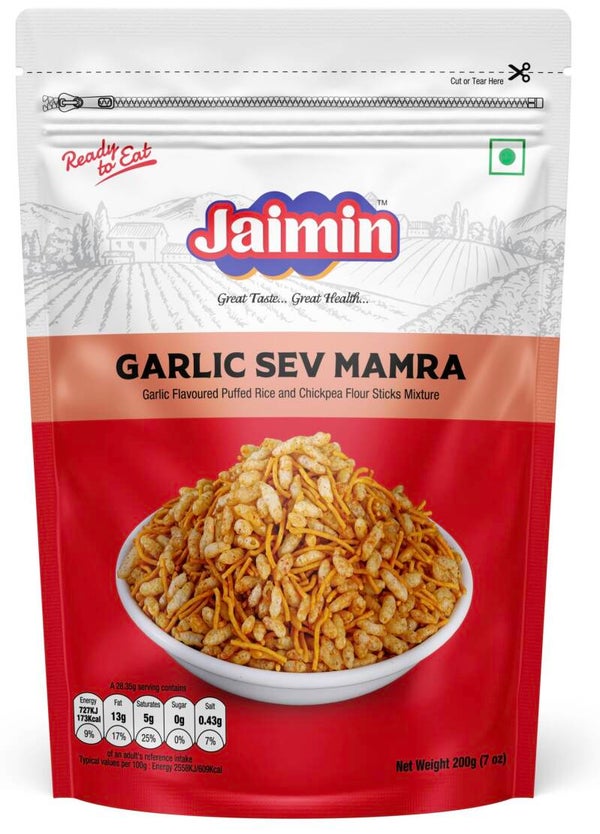 JAIMIN GARLICK SEV MAMRA 200 g