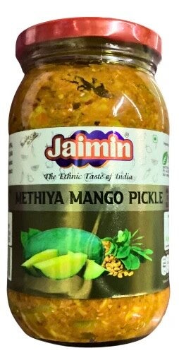 JAIMIN MANGO METHIYA PICKLE 400 g