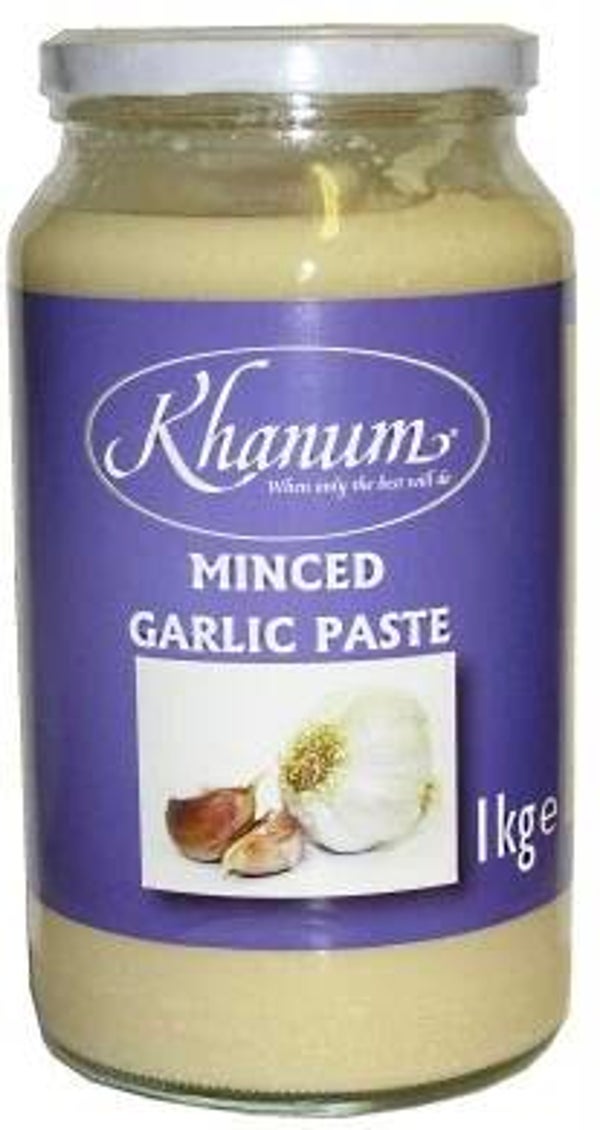 KHANUM MINCED GARLICK PASTE 1 KG