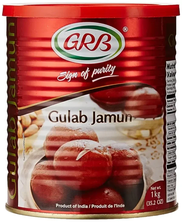 GRB CANNED GULAB JAMUN 1 KG