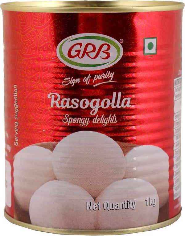 GRB CANNED RASOGOLLA 1 KG