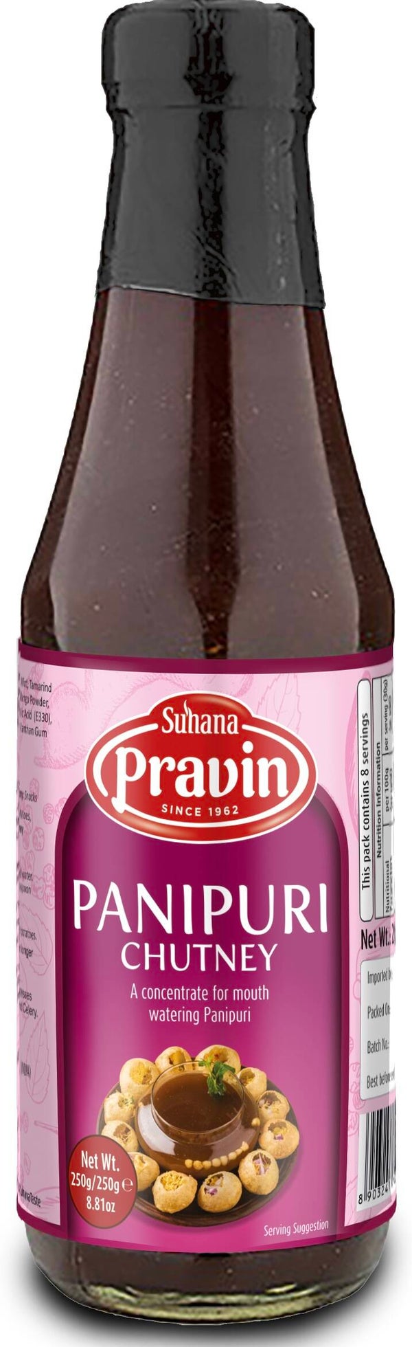 SUHANA PANIPURI CHUTNEY 250 G