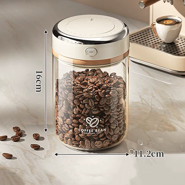 Luchtdichte koffie-bewaarbus 1100ML