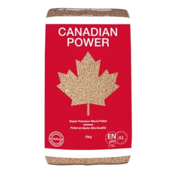 1 BANCALE Bancale Pellet Canadianpower ENplus A1 70 sacchi da 15 kg in abete