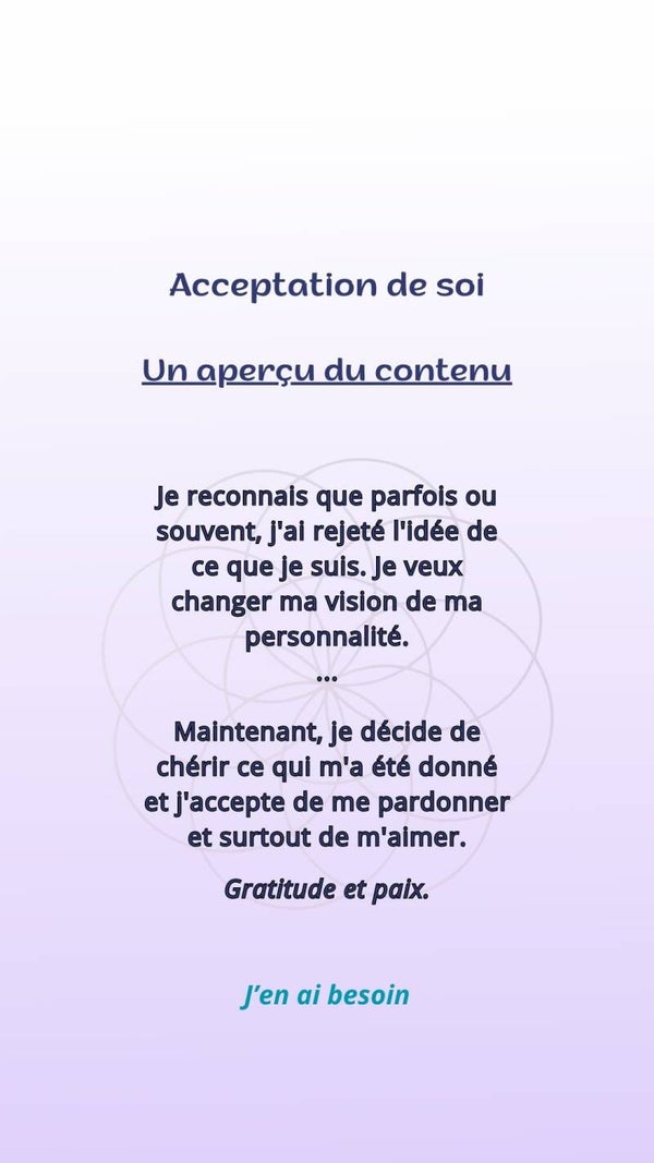 Intention Spirituelles_Acceptation de soi