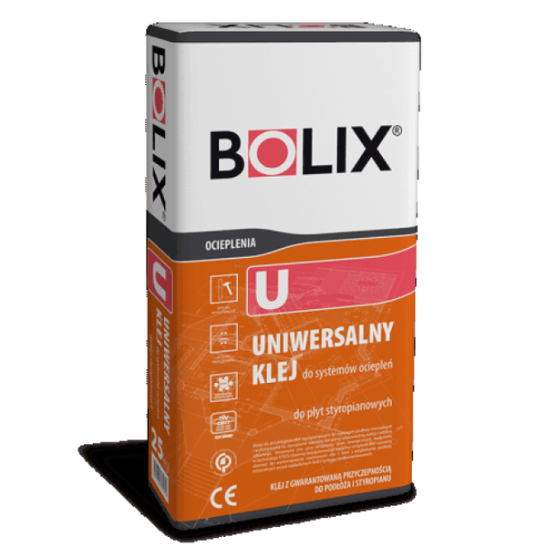 BOLIX U (25 kg, Weiß) – Premium 2-in-1 Klebe- und Armierungsmörtel für Wärmedämmsysteme