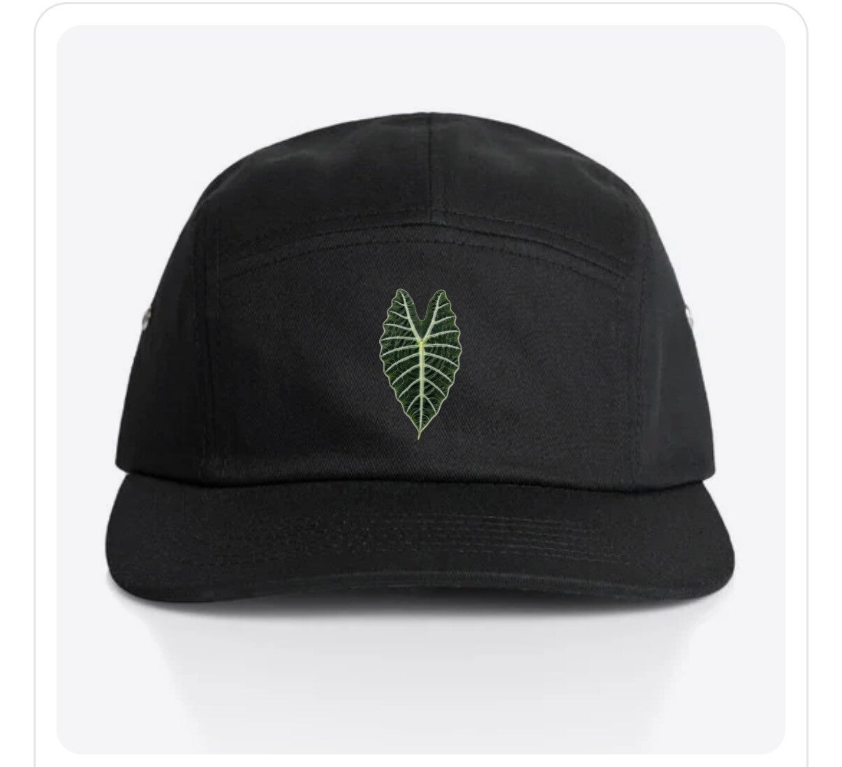 5 Panel Cap Rare plant inspired