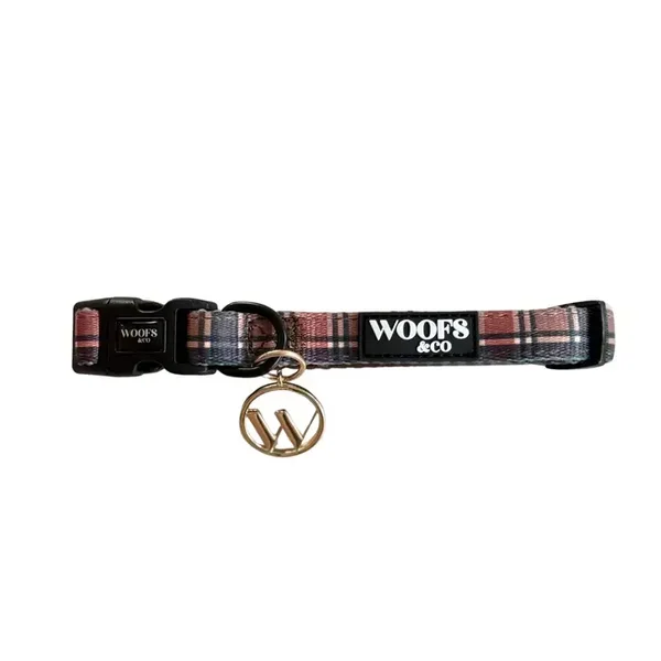 Halsband - Tartan Tan Beige