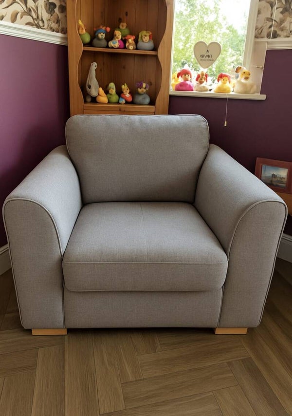 Grey Armchair