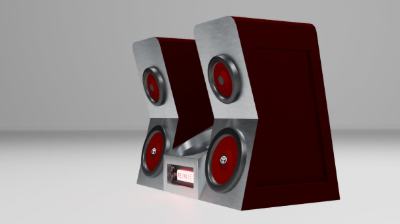 Toyota speaker - Blender