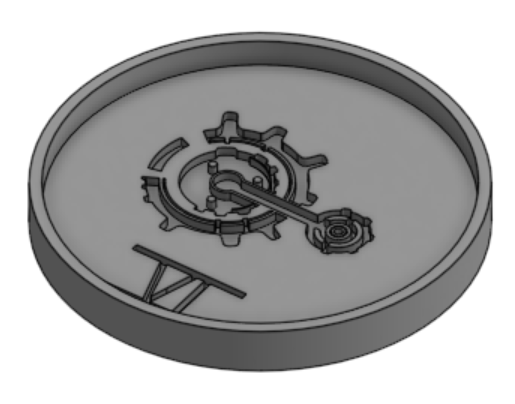 CAD Model of Cup Holders (Arcane Tv Show)
