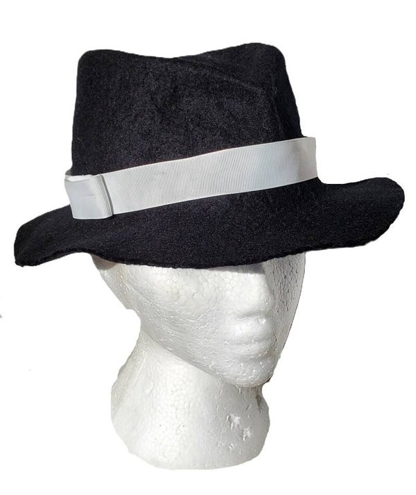 Chapeau Fedora, noir