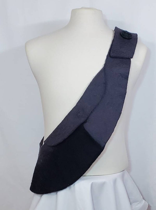 Sac bandoulière gris