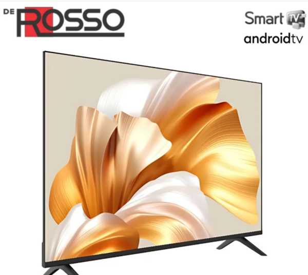 SMART TV ANDROID DE ROSSO LED 43″, UHD READY, écran sans bords