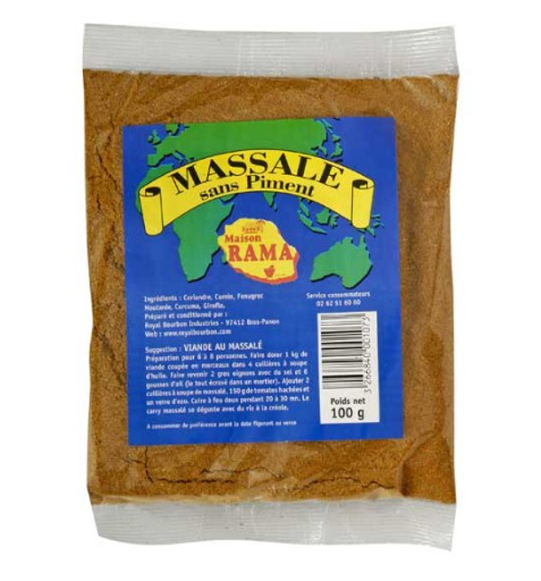 Massale sans piment Maison RAMA