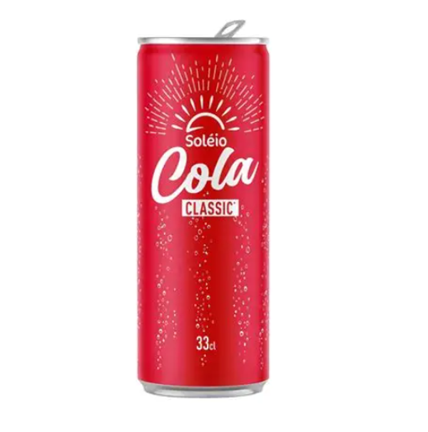 Soléio Cola Classic canette 33cl