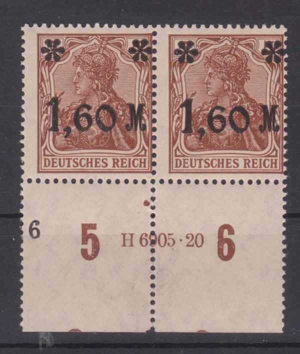 MiNr. 154 HAN H 6905-20  postfrisch **  (0138)