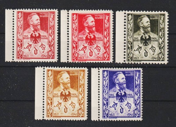 Tag der Briefmarke 1941 Heinrich von Stephan (hs)