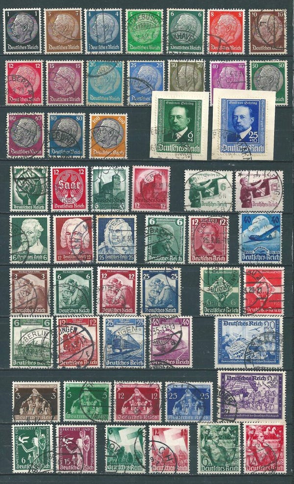3. Reich Lot verschiedener Ausgaben (0148)