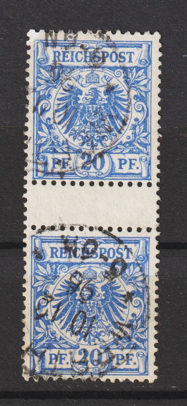 MiNr. 48 ZS gestempelt WERTHEIM 10.12.96   (0149)