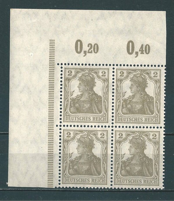 MiNr. 102 x ** Bogenecke  (0154)