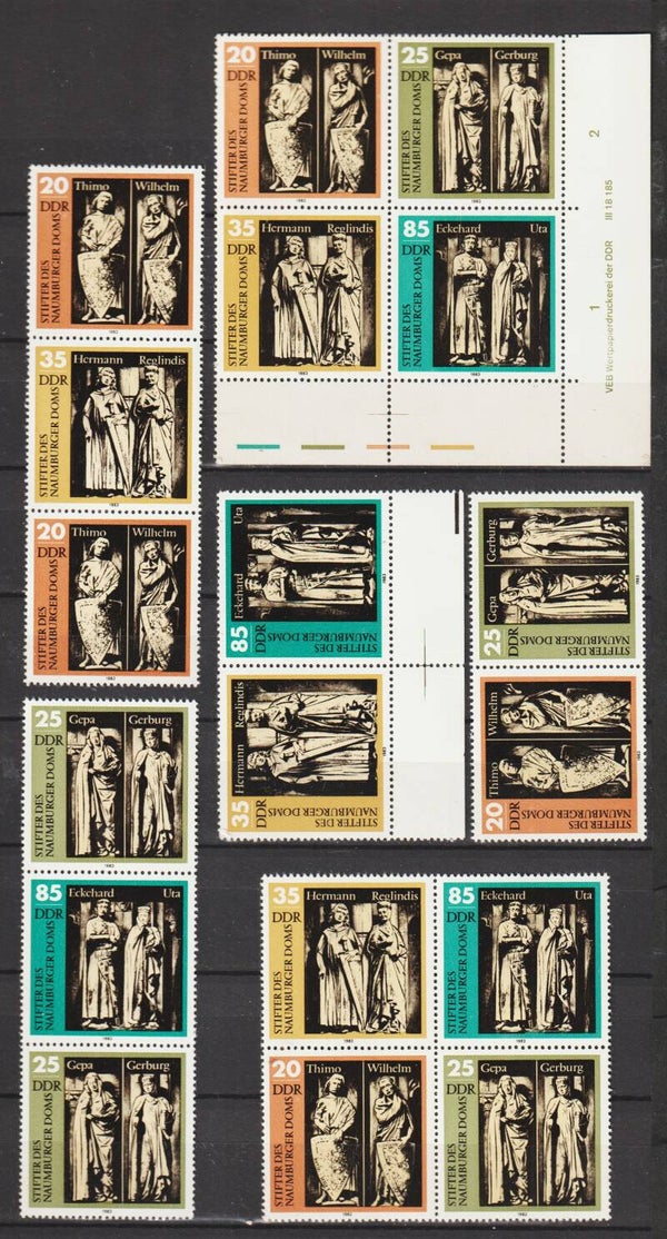 ZD aus MiNr. 2808-2811 Hamburger Dom postfrisch **  (s23170)